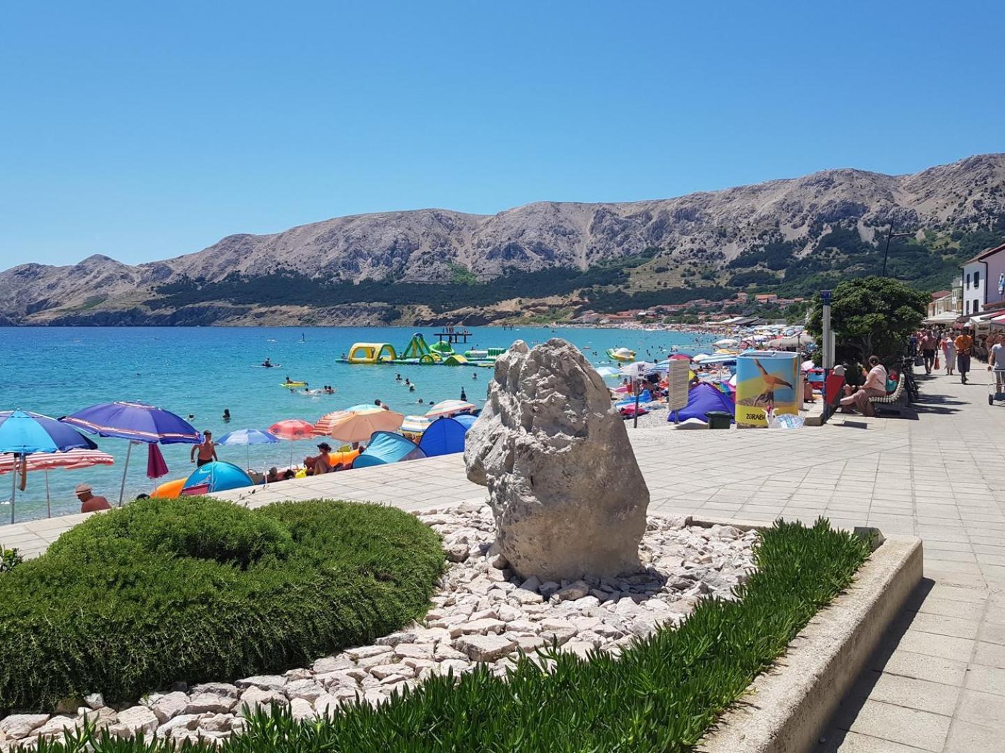 Apartments Grozdana Baška Exteriér fotografie